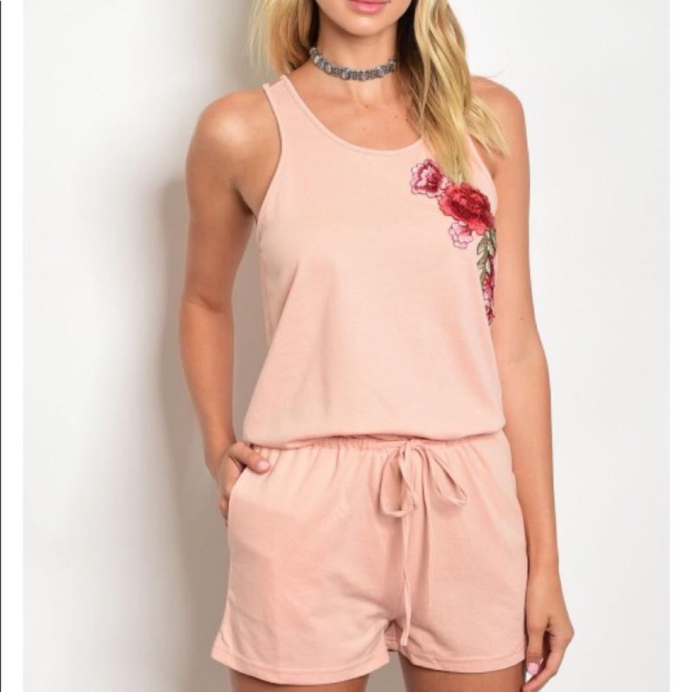Flower Patch Romper